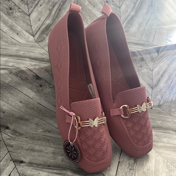 Women's Pink Loafers - Picture 4 of 7